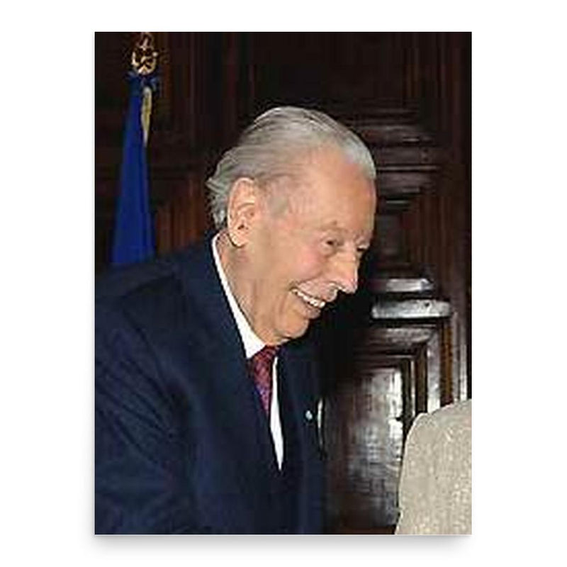 Gian Luigi Rondi poster print, in size 18x24 inches.