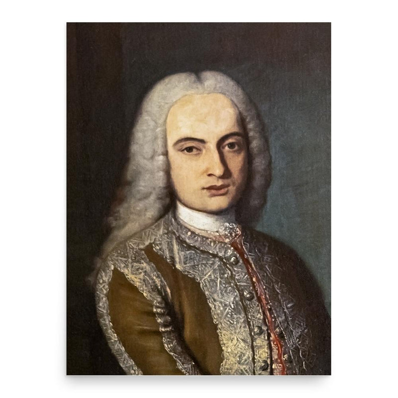 Gian Rinaldo Carli poster print, in size 18x24 inches.