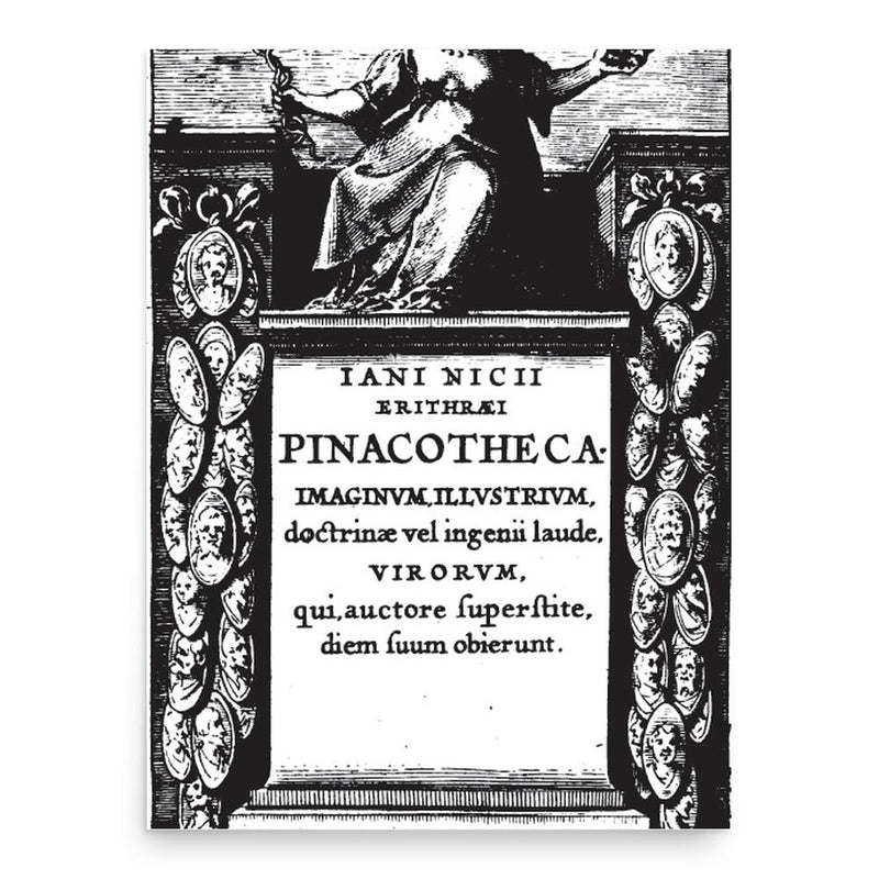 Gian Vittorio Rossi poster print, in size 18x24 inches.