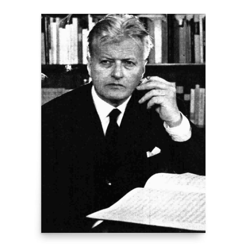 Gianandrea Gavazzeni poster print, in size 18x24 inches.