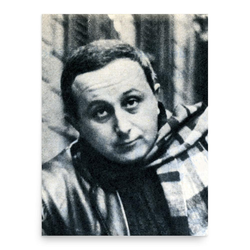 Giancarlo Cobelli poster print, in size 18x24 inches.