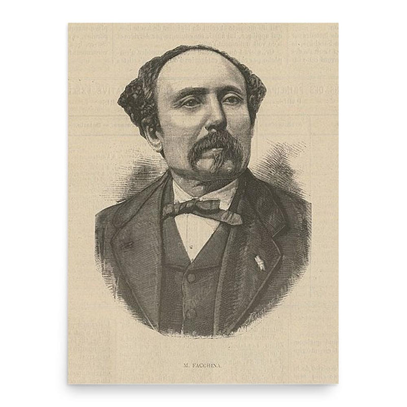 Giandomenico Facchina poster print, in size 18x24 inches.