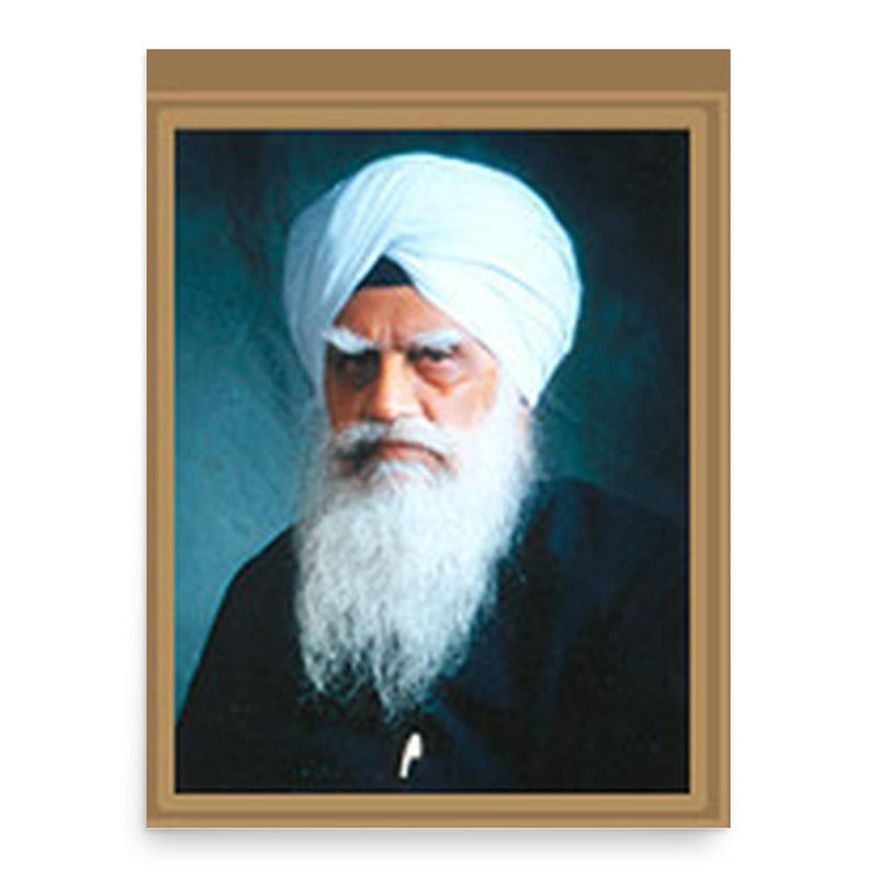 Giani Gurdit Singh poster print, in size 18x24 inches.