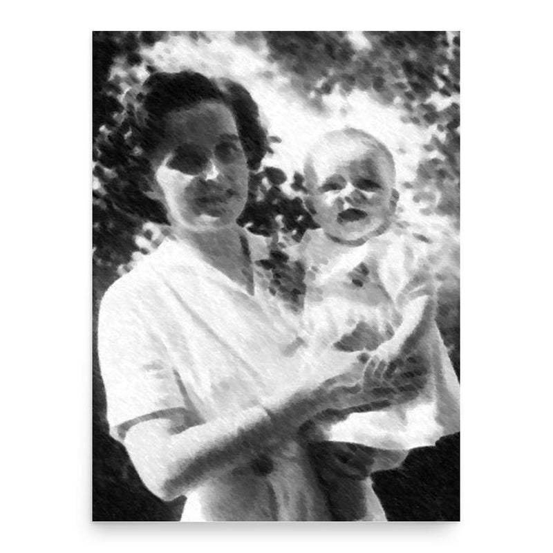 Gianna Beretta Molla poster print, in size 18x24 inches.