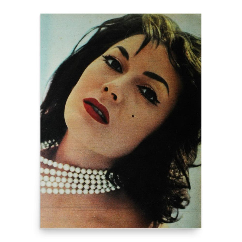 Gianna Maria Canale poster print, in size 18x24 inches.