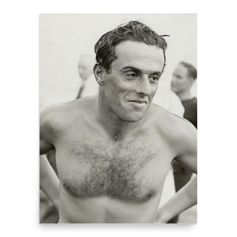 Gianni Gambi poster print, in size 18x24 inches.