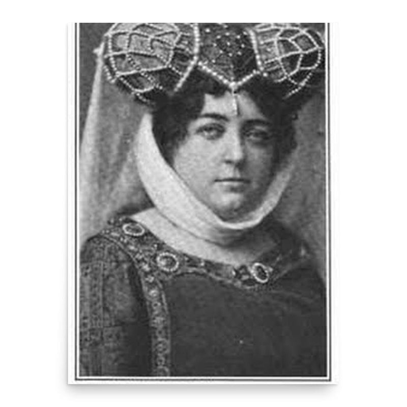 Giannina Russ poster print, in size 18x24 inches.