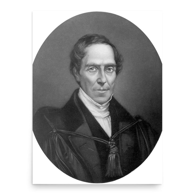 Gideon Mantell poster print, in size 18x24 inches.