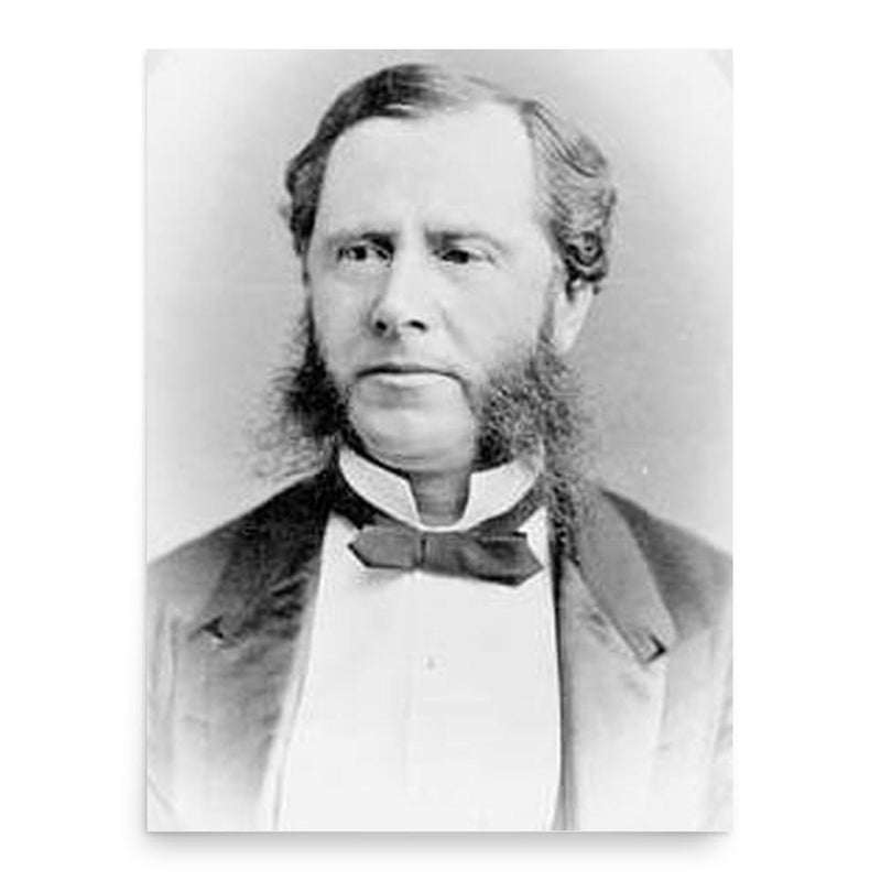 Gideon Striker poster print, in size 18x24 inches.