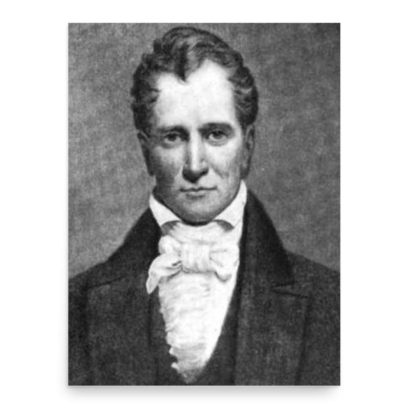 Gideon Tomlinson poster print, in size 18x24 inches.