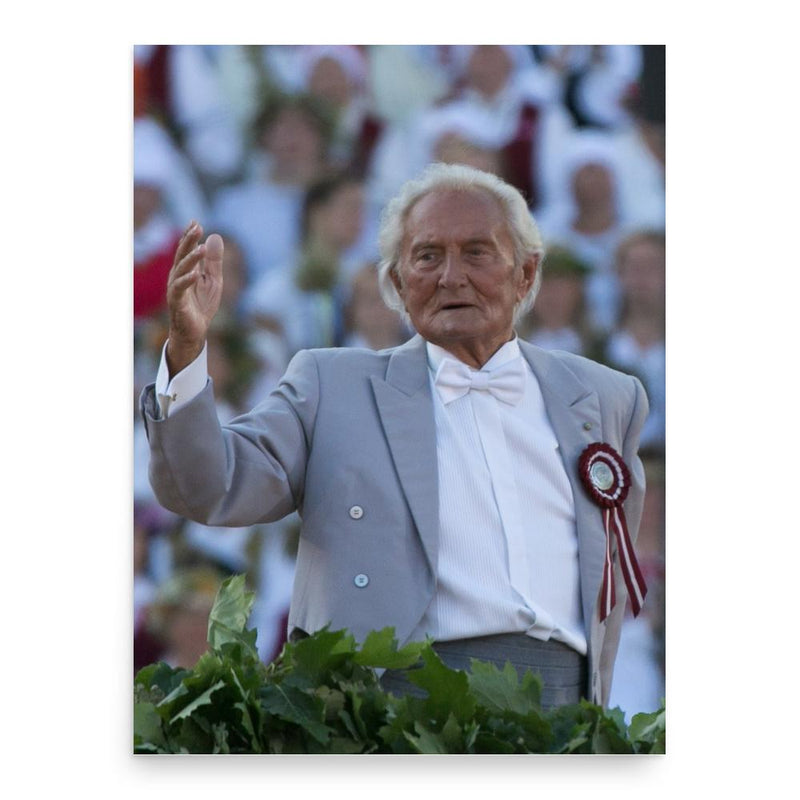 Gido Kokars poster print, in size 18x24 inches.