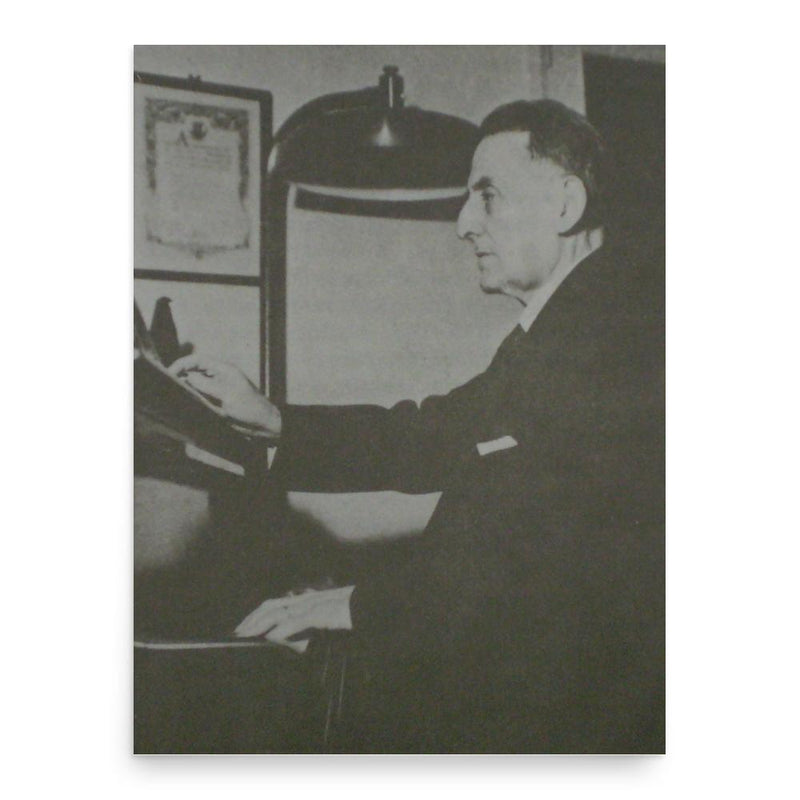 Gilardo Gilardi poster print, in size 18x24 inches.