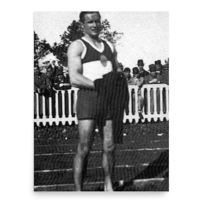 Gilbert Auvergne poster print, in size 18x24 inches.