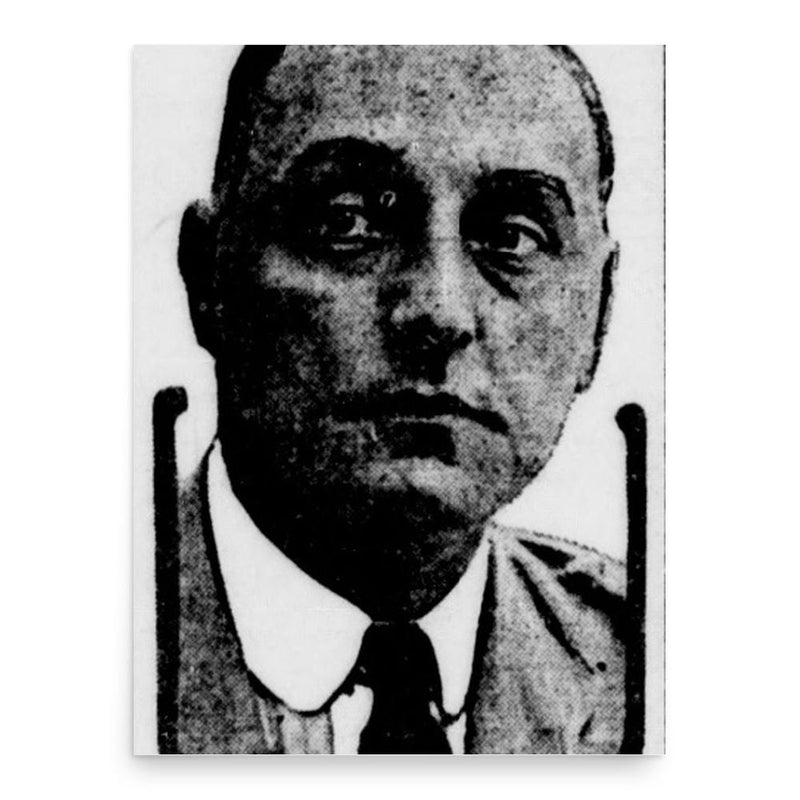 Gilbert Bettman poster print, in size 18x24 inches.