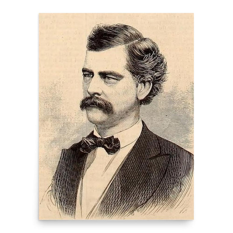 Gilbert Carlton Walker poster print, in size 18x24 inches.