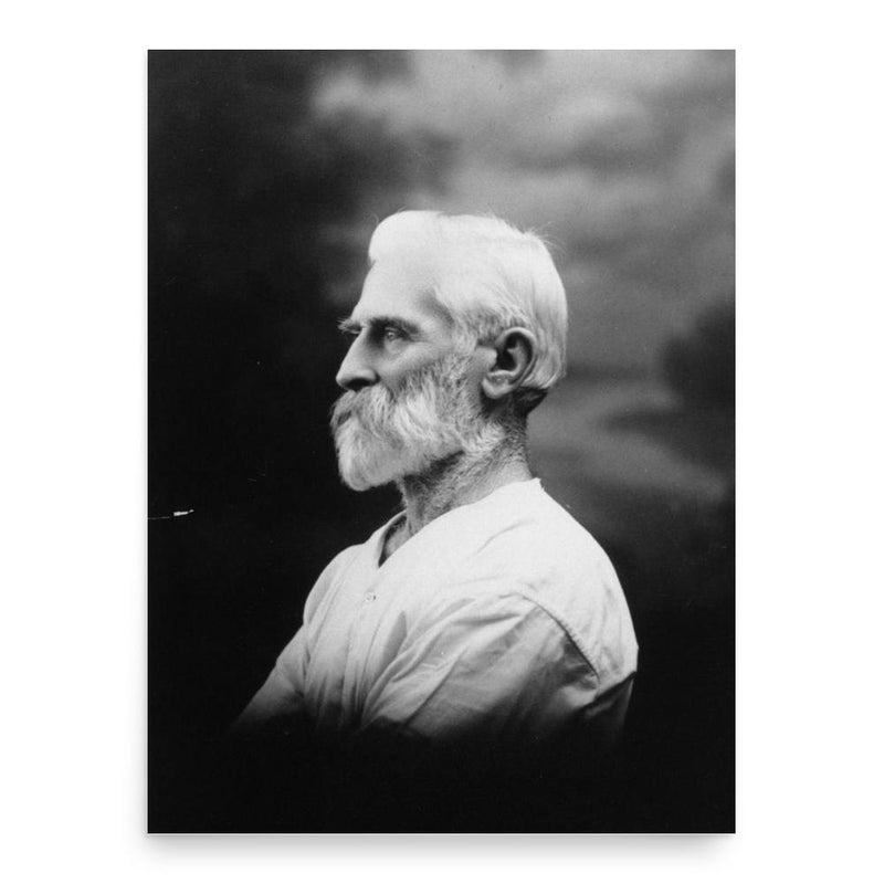 Gilbert Casey poster print, in size 18x24 inches.