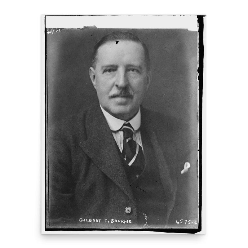 Gilbert Charles Bourne poster print, in size 18x24 inches.