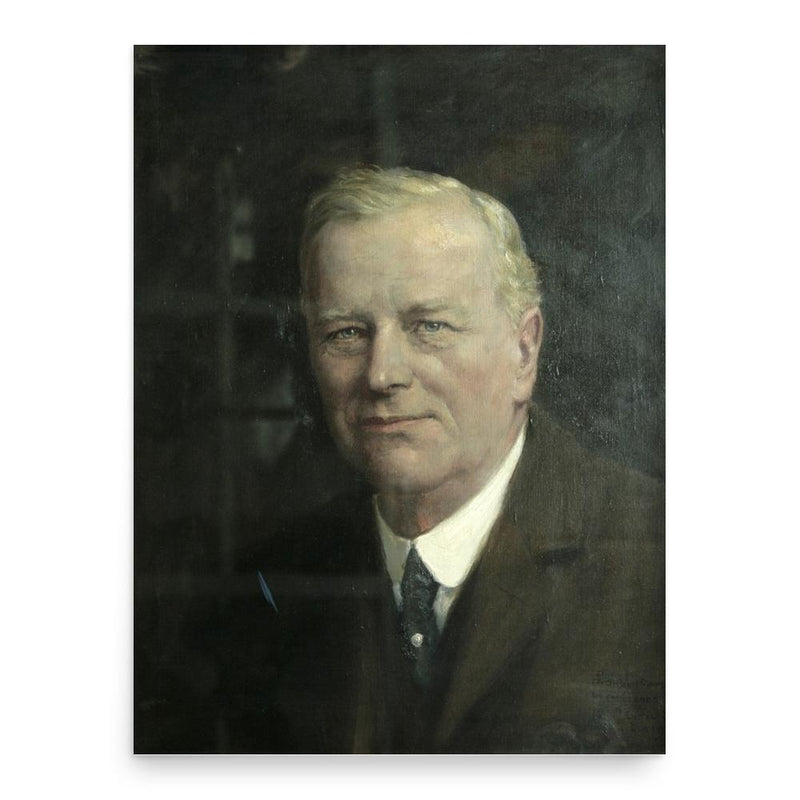 Gilbert Claughton poster print, in size 18x24 inches.