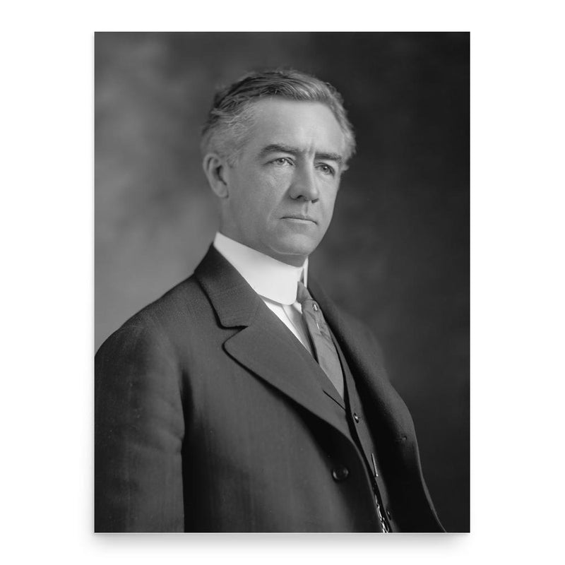 Gilbert Hitchcock poster print, in size 18x24 inches.