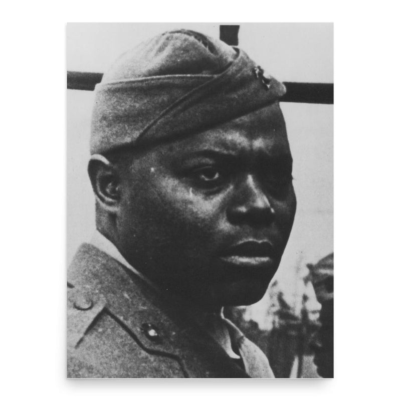 Gilbert Johnson poster print, in size 18x24 inches.