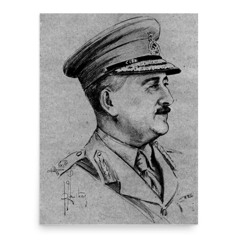 Gilbert Lafayette Foster poster print, in size 18x24 inches.