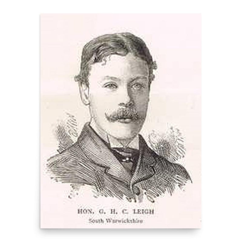 Gilbert Leigh poster print, in size 18x24 inches.