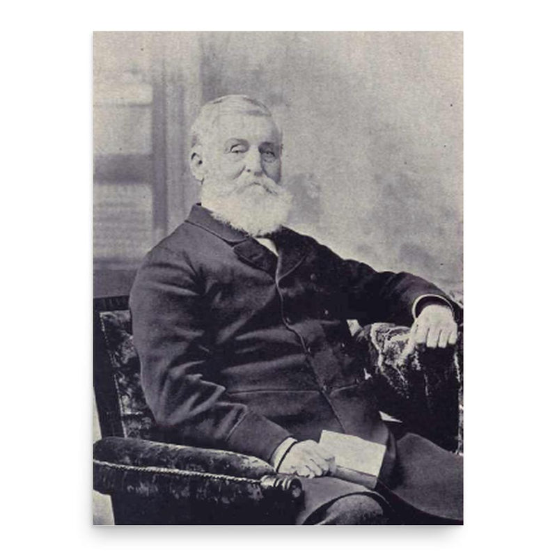 Gilbert McMicken poster print, in size 18x24 inches.