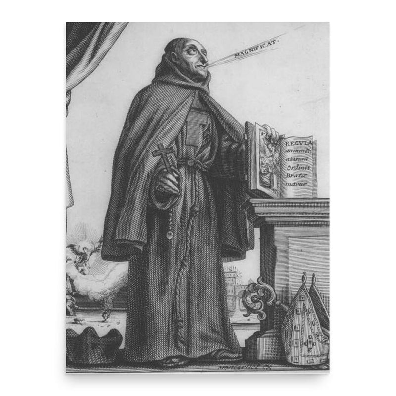 Gilbert Nicolas poster print, in size 18x24 inches.