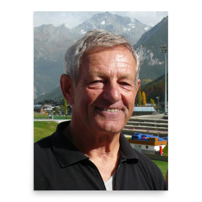 Gilbert Poirot poster print, in size 18x24 inches.