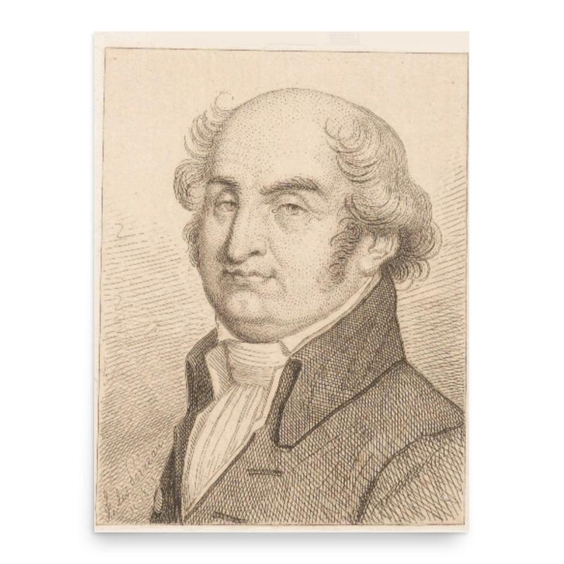 Gilbert Romme poster print, in size 18x24 inches.