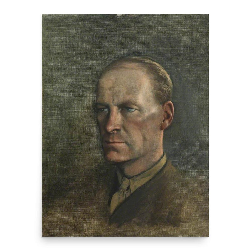 Gilbert Ryle poster print, in size 18x24 inches.