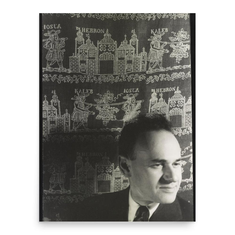 Gilbert Seldes poster print, in size 18x24 inches.