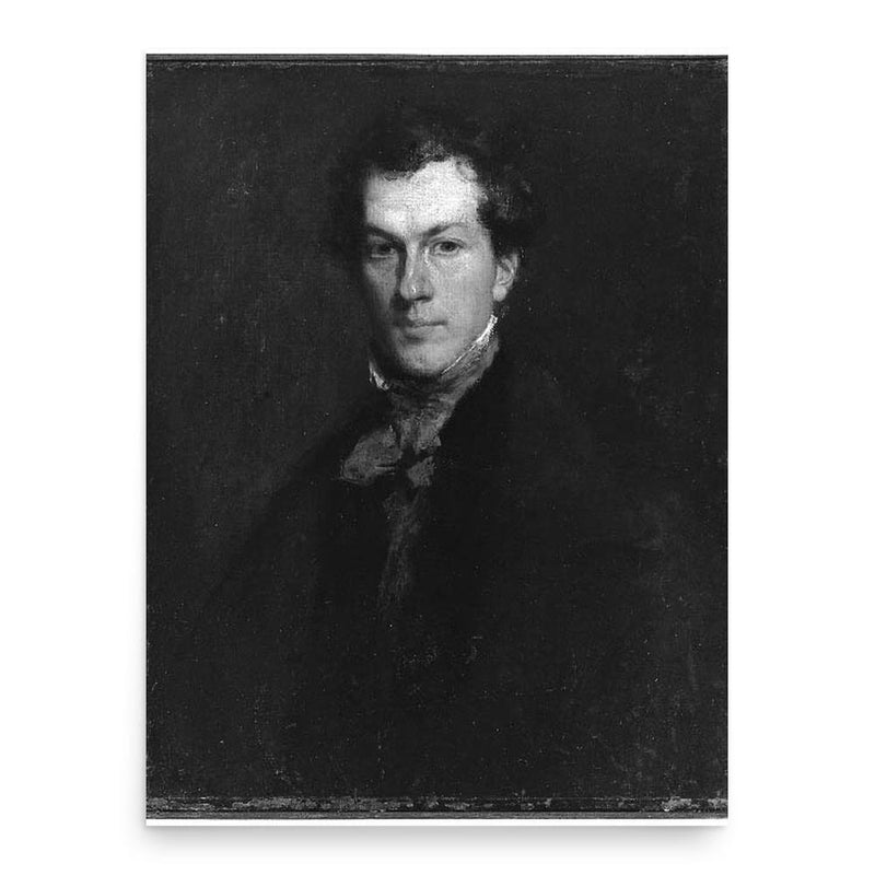 Gilbert Stuart Newton poster print, in size 18x24 inches.