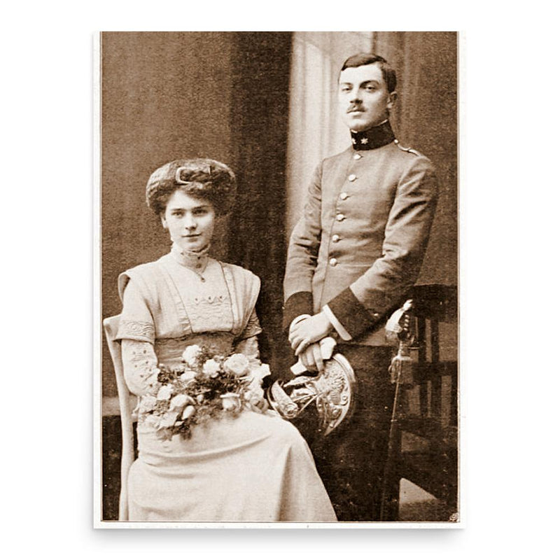 Gilbert von In der Maur poster print, in size 18x24 inches.