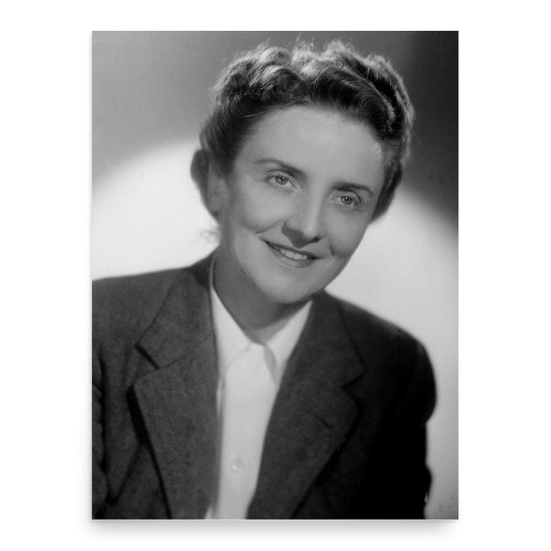 Gilberte Brossolette poster print, in size 18x24 inches.