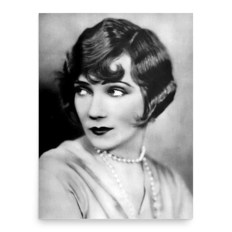 Gilda Gray poster print, in size 18x24 inches.