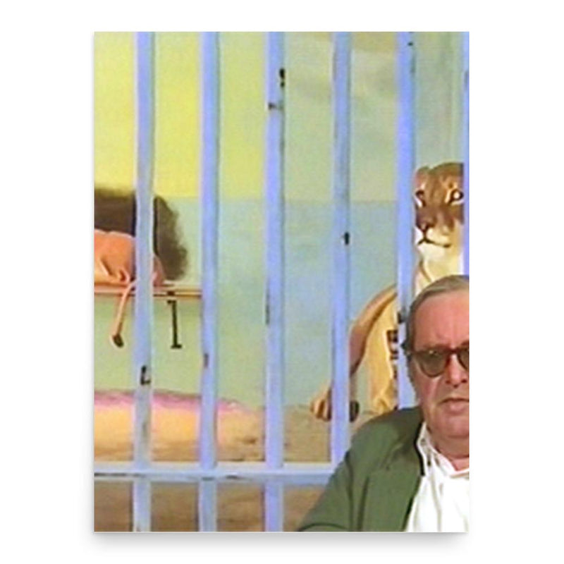 Gilles Aillaud poster print, in size 18x24 inches.