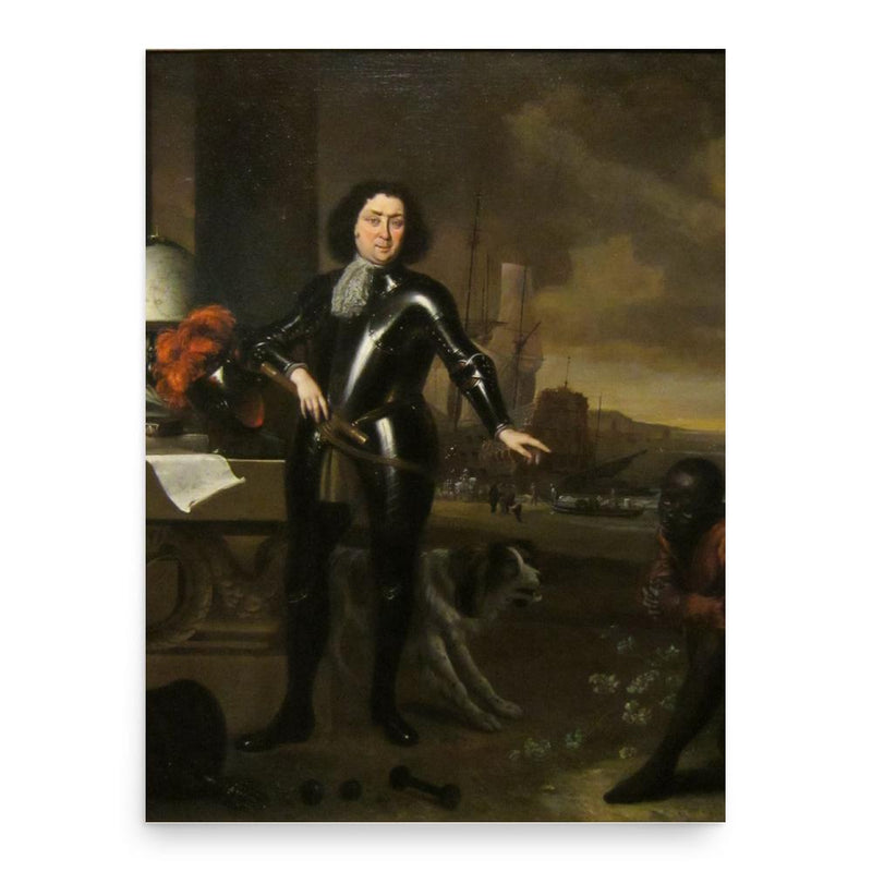 Gilles Schey poster print, in size 18x24 inches.