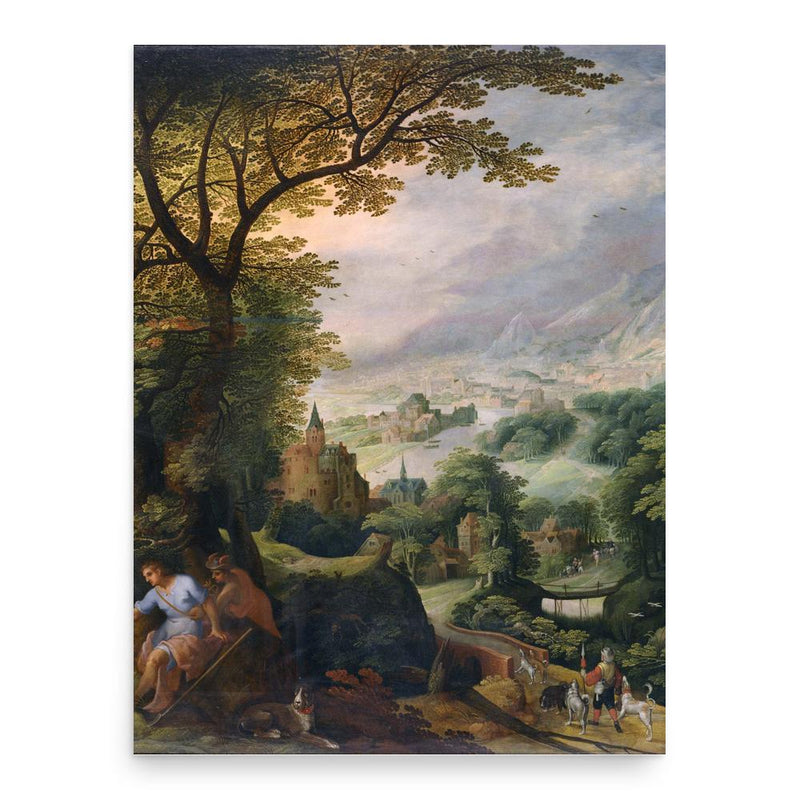 Gillis van Coninxloo poster print, in size 18x24 inches.