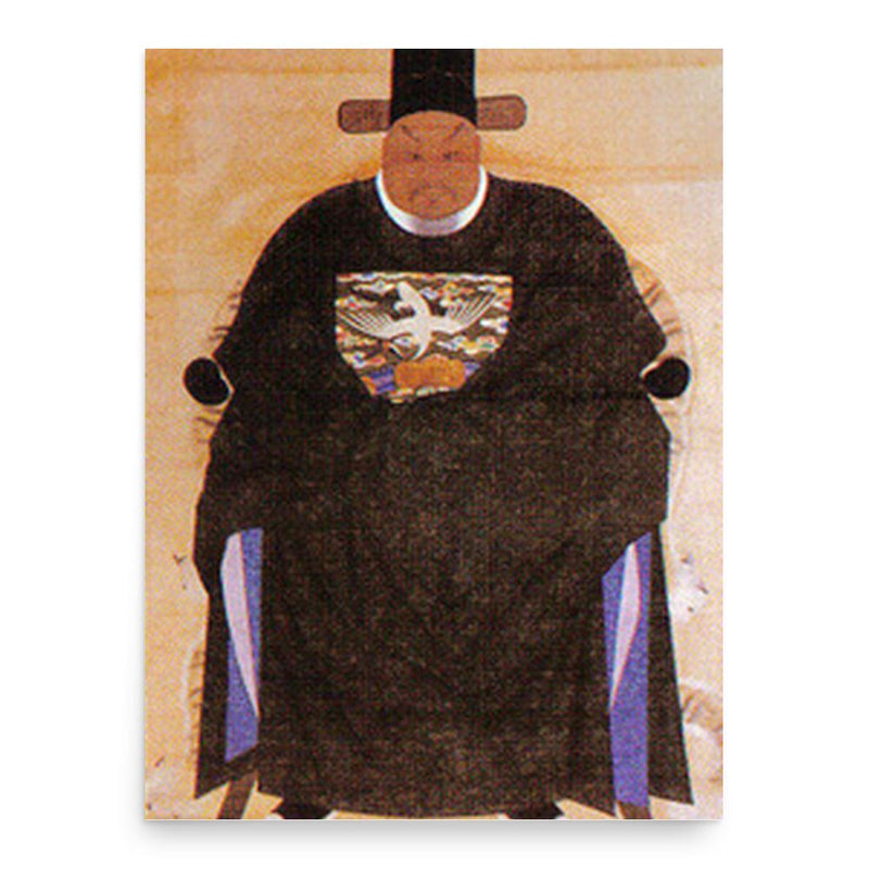 Gim Seokju poster print, in size 18x24 inches.