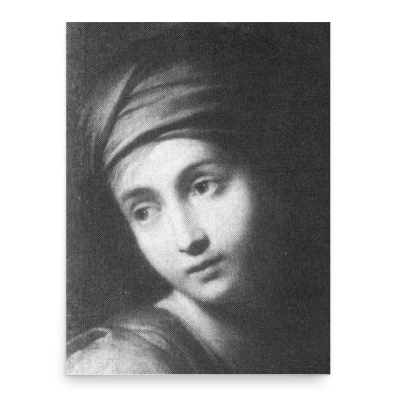 Ginevra Cantofoli poster print, in size 18x24 inches.