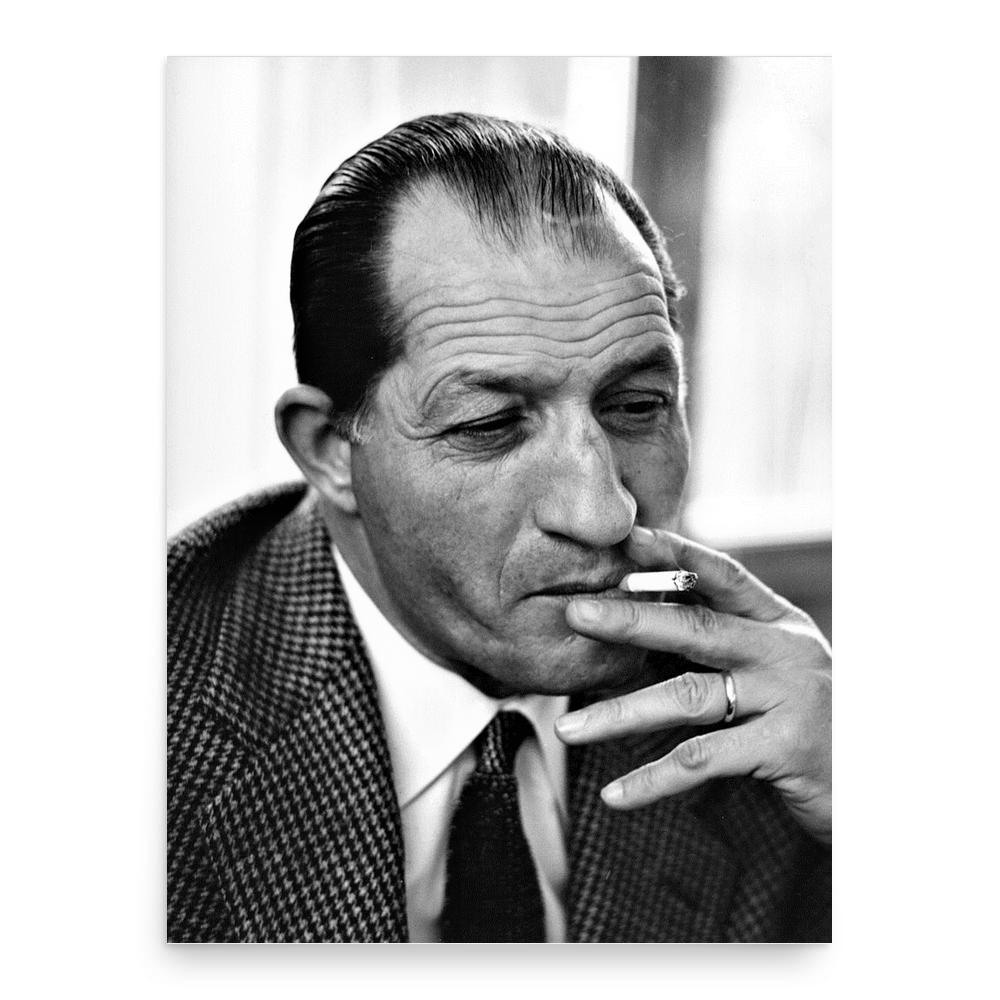 Gino Bartali poster print, in size 18x24 inches.