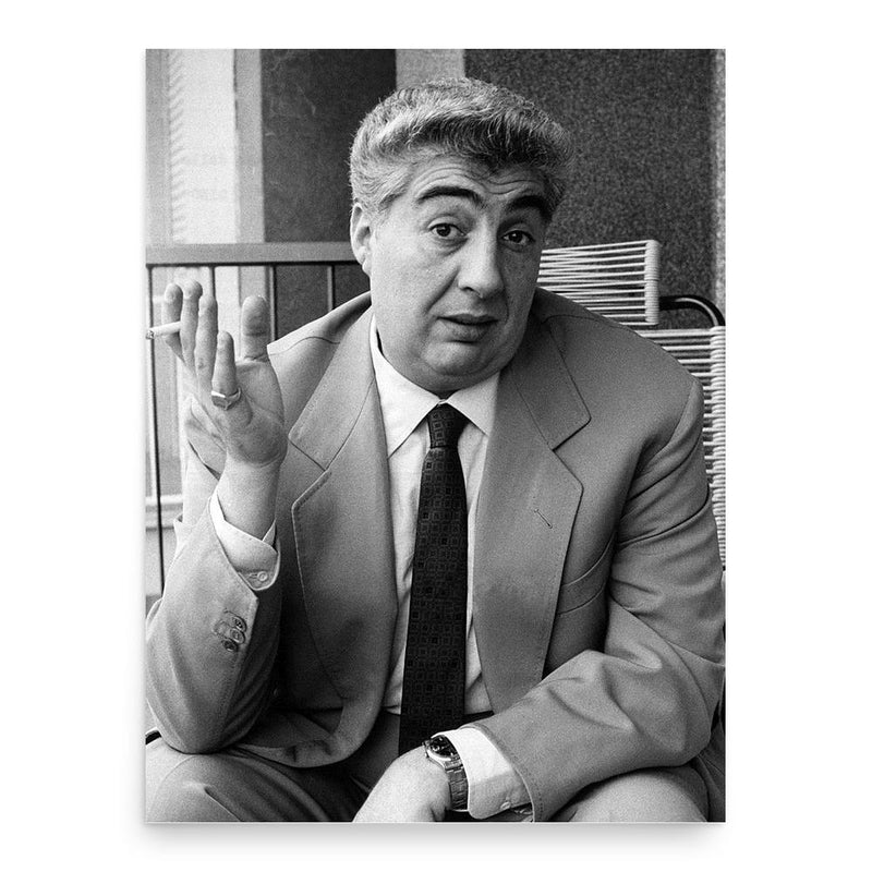 Gino Bramieri poster print, in size 18x24 inches.