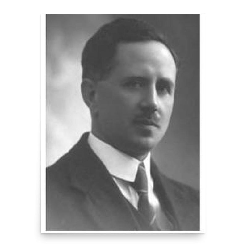 Gino Cassinis poster print, in size 18x24 inches.