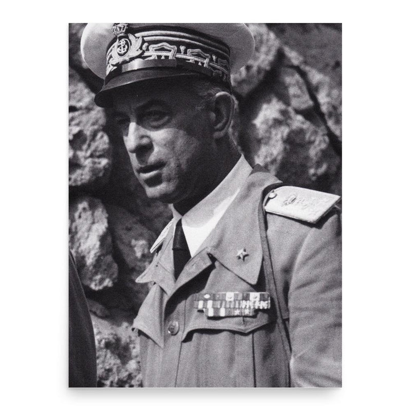 Gino Pavesi poster print, in size 18x24 inches.