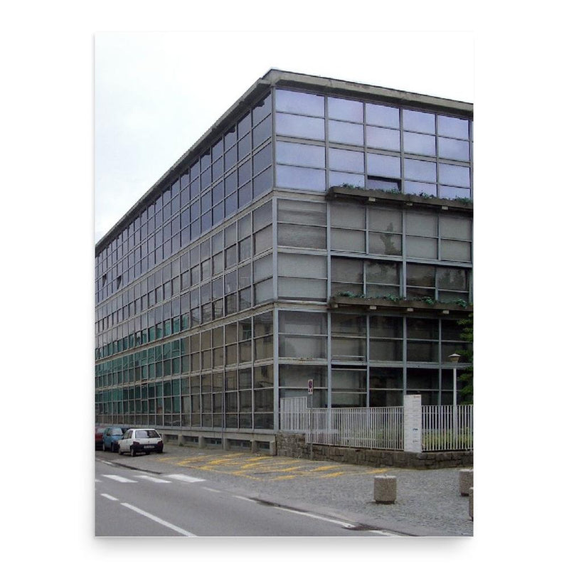 Gino Pollini poster print, in size 18x24 inches.