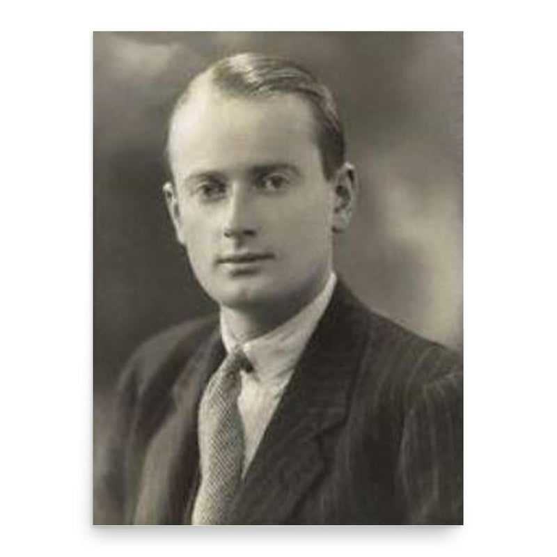 Gino Watkins poster print, in size 18x24 inches.