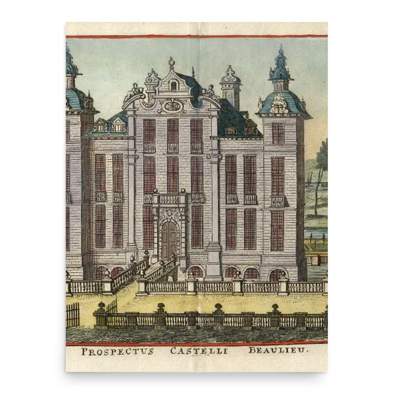 Gio Paolo Bombarda poster print, in size 18x24 inches.