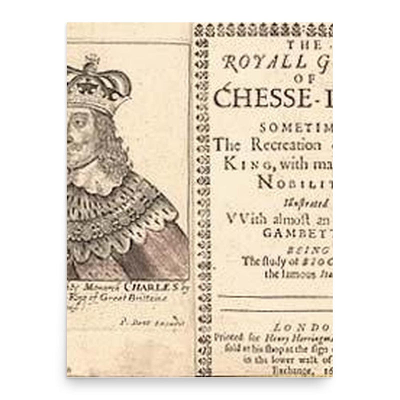 Gioachino Greco poster print, in size 18x24 inches.