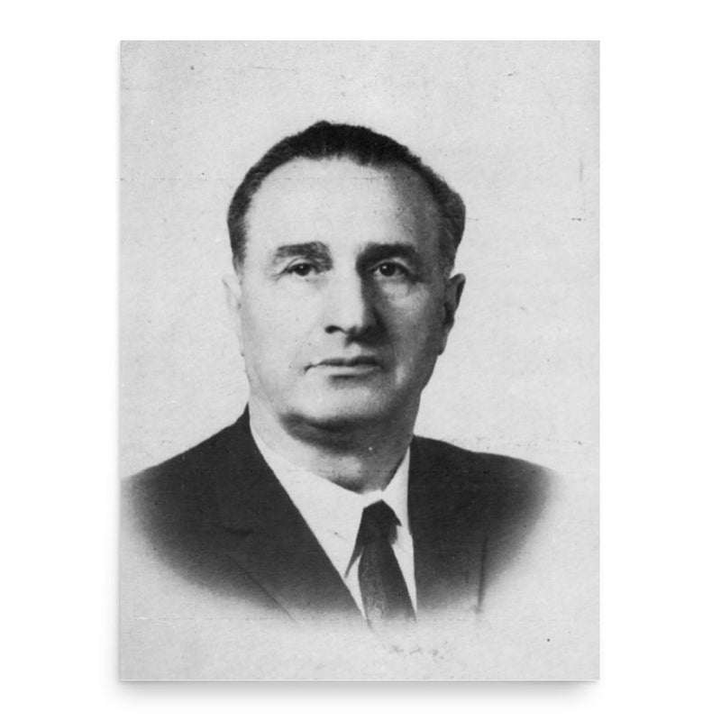 Giorgi Dzotsenidze poster print, in size 18x24 inches.